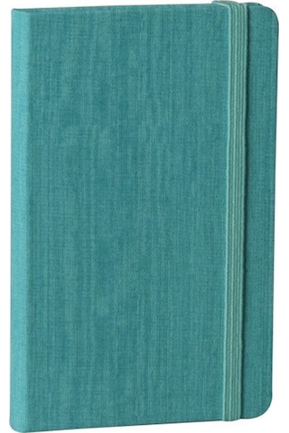 Fabio Ricci Lepidus 1046 Turkuaz Kareli Defter Turkuaz