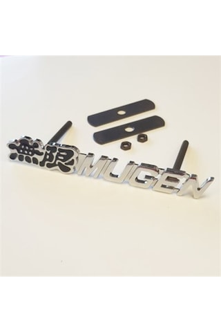 Mugen Metal Amblem 1,6X14Cm Arkadan Somunlu Mugen Metal Amblem 1,6X14Cm Arkadan Somunlu