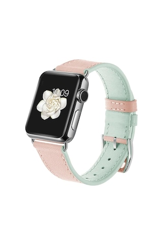 Ally Apple Watch Uyumlu Ultra 49mm 7-8 45mm 6-5-4 44mm Hakiki Deri Kayış Kordon 3-2-1 42mm- 5775