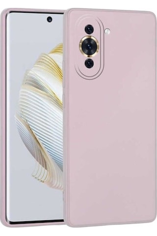 Huawei Nova 10 Kılıf Zore Premier Silikon Kapak Rose Gold