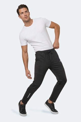 Slazenger Karıan Erkek Siyah Eşofman Altı