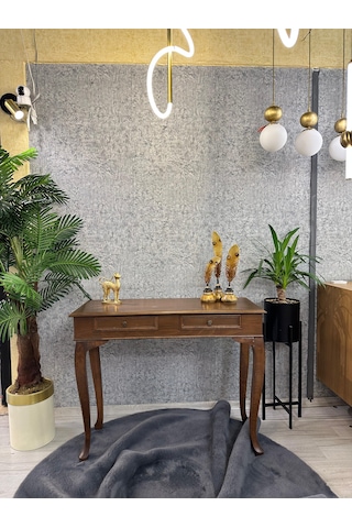 Ahşap Kayın Kaplamalı Dresuar Ceviz