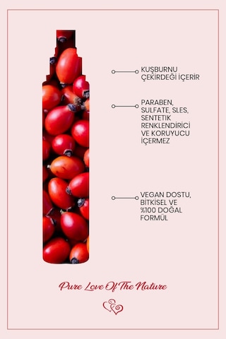 Bade Natural Kuşburnu Meyvesi Özlü Leke Karşıtı Doğal Sprey Tonik 100 ML