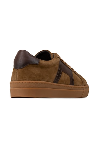 Deery Erkek Hakiki Süet Taba Renkli Sneaker Ayakkabı - 02002mtbac01 Taba