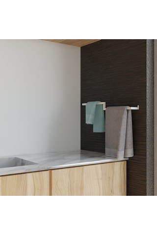 lyla concept Z Model Havlu Askısı, Şal Askısı, Duvara Monte - Beyaz Beyaz