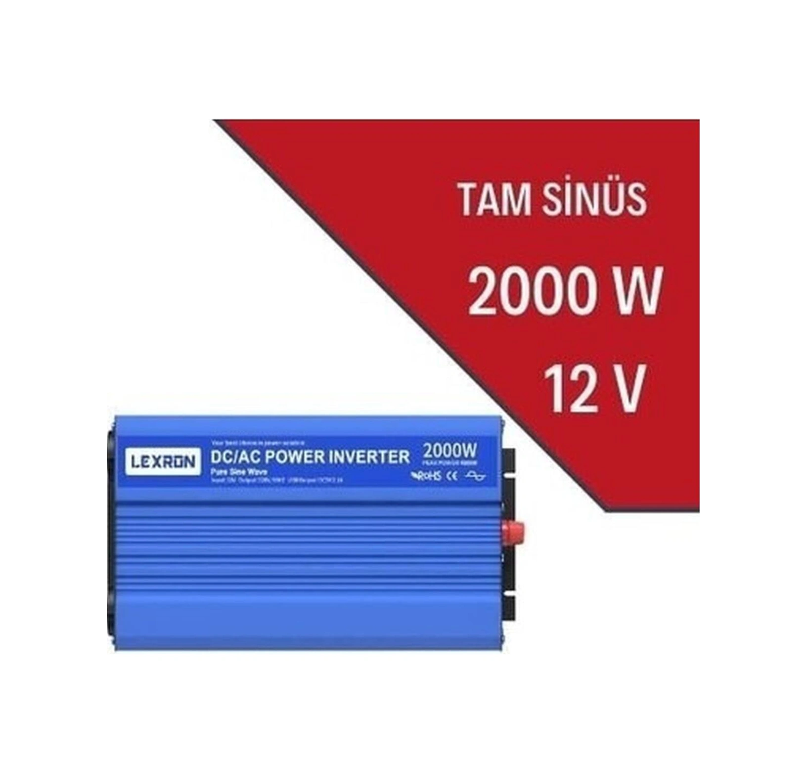 2000w-12v Tam Sınüs Inverter