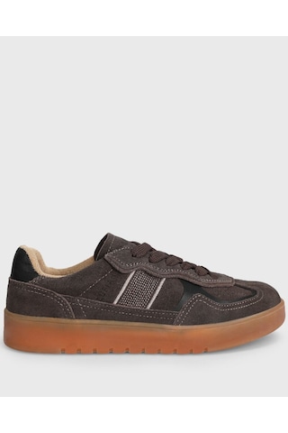 Lufian 122230029 Asiya Deri Unisex Sneaker Ayakkabı Kahverengi