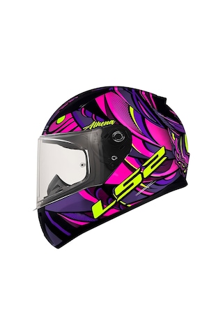 Ls2 Rapid 2 Athena Kapalı Kask Mor - Siyah