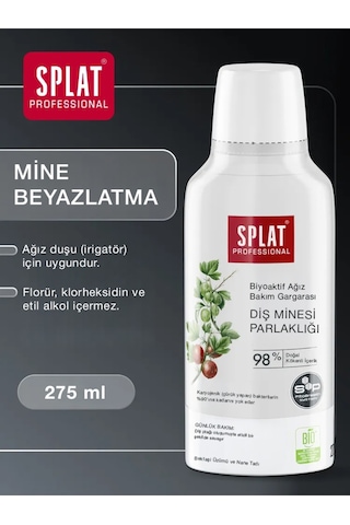 Splat Professional Enamel Shine Ağız Çalkalama Suyu Gargara 275 ML