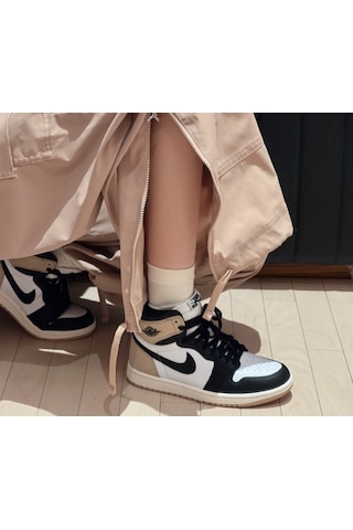 Nike Air Jordan 1 Retro High Og 'latte' Basketbol Ayakkabısı-fd2596-021-sportxoutlet SİYAH - BEYAZ