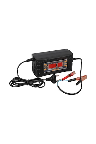 Powermaster Son-1206d 12v Max 6 Amp. Akıllı Hızlı Dijital Göstergeli Akü Şarj Cihazı 150x75x60mm