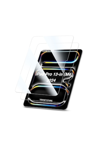 Apple Uyumlu iPad  Pro 13 Inç M4 Çip 2024 Nano Kırılmaz Esnek Ekran Koruyucu Şeffaf Tam