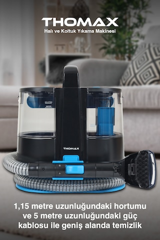 Thomax Dmw001a Mavi Koltuk Halı Yıkama Ve Leke Çıkartma Makinesi