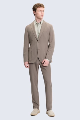 Hatemoğlu Vizon Slim Fit Mono Yaka Casual Takım Elbise