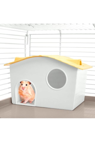 Imac - 989 - Crıcetı 7 Hamster Kafesi - Csmo-tex - Kahve 45x30x47,5cm