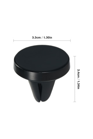 Lemestar Ev Tipi Manyetik Araç Telefon Tutucu - Universal Siyah/gümüş Seçenekli