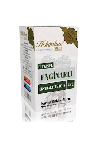 Hekimhan Bitkisel Enginarlı Ekstraktlı Macun 420 G Hekimhan Bitkisel Enginarlı Ekstraktlı Macun 420 G