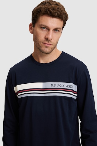 U.S. Polo Assn. Erkek Lacivert Pijama Takımı 50333257 Vr033