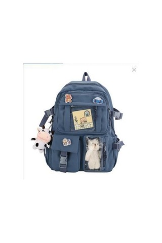 Maoyaya Yeni Küçük Ve Taze Oxford Kumaş Okul Çantası, Kırmızı İçin Pink