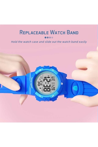 Teltree Çocuklar İçin Su Geçirmez Nfc Akıllı Saat - 18 Aylık Pil Ömrü İle Erkek Ve Kız Modelleri Diğer