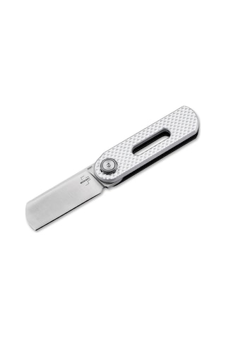 Böker Plus Ovalmoon Swivel Kamp Çakı Gri