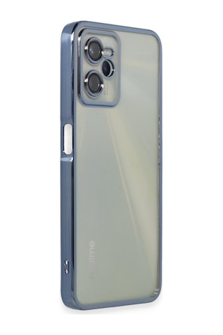 C35 Kılıf Razer Lensli Silikon - Açık Mavi