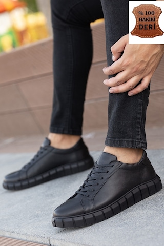 Daxtors Garantili D075 Hakiki Deri Günlük Ortopedik Erkek Klasik Ayakkabı 22sdasap2000001-134 001