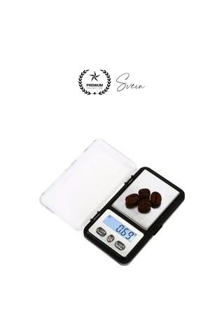 Premium Pilli Mini Hassas Cep Terazisi Tartı 200 G Kapasite 0.01 G Kuyumcu Tartısı Kılıflı Kalibre Çok Renkli