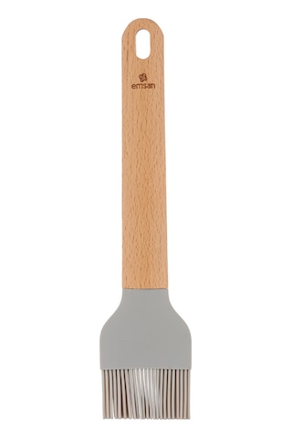 Emsan Soft Silikon Fırça Spatula Seti Gri