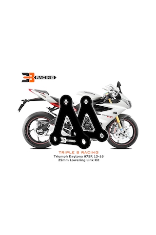 3b Racing - Triumph Daytona 675 /r 25mm Alçaltma Kiti