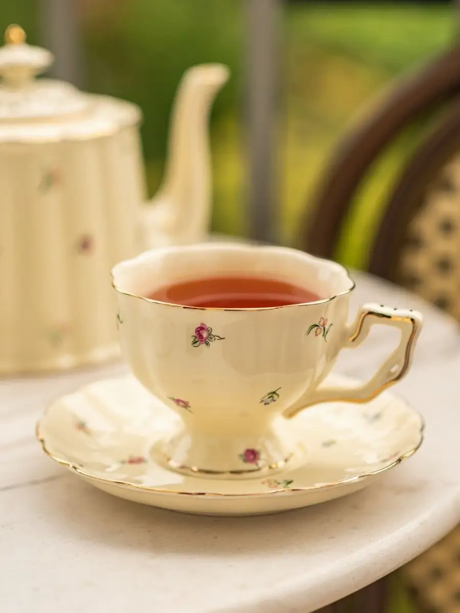 Roomi Seramik Çay Takımı 220 Ml, Fincan Ve Tabak Seti 113312259 Yeşil