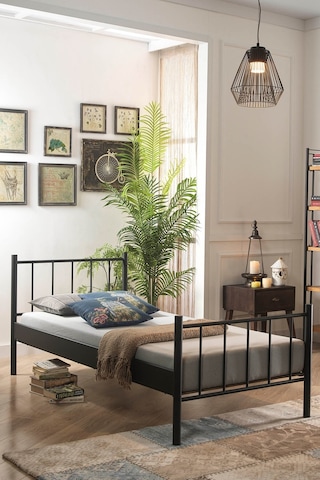 Bedliga Falez Tek Kişilik Metal Karyola