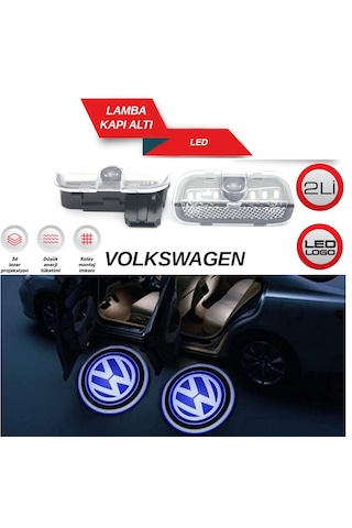 Volkswagen Kapı Altı Işık Logo Araca Özel 4328401 1