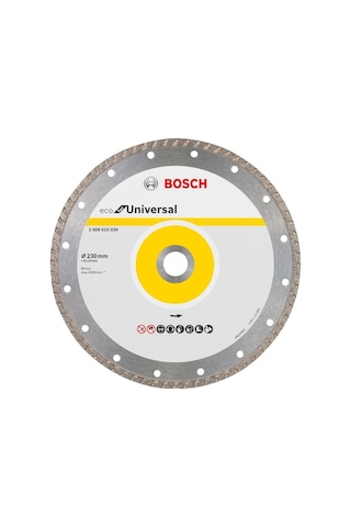 Bosch Eco For Universal 230 mm Turbo Elmas Kesme Diski