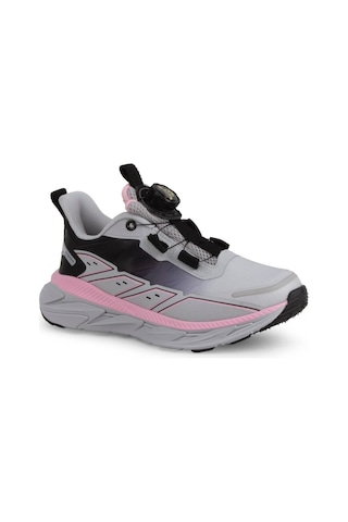 Buckhead Hynde Waterproof Outdor Çocuk Spor Ayakkabı Gri-fuşya