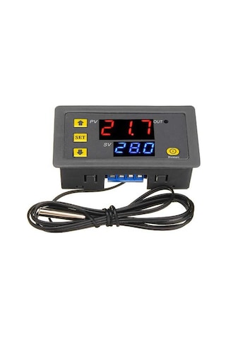 Alkatronik-W3230 12V Dijital Termostat Kuluçka Pet Akvaryum Isıtıcı Soğutucu