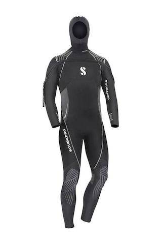 Scubapro Definition Hood Fzip 7 Mm Dalış Elbisesi 2xl Beden Siyah
