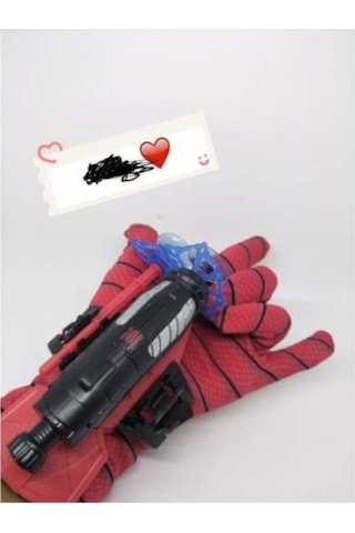 Vantuz Fırlatan Orumcek Adam Spider-man Eldıveni