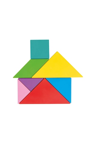 03 569 Ahşap Manyetik Tangram -pilsan Oyuncak