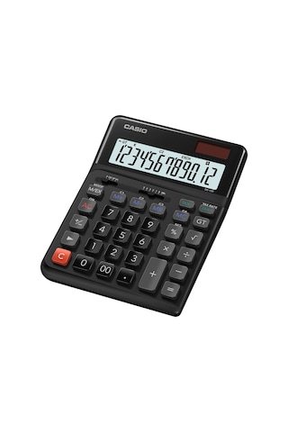 Casio DE-12E-BK 12 Haneli Masaüstü Hesap Makinesi