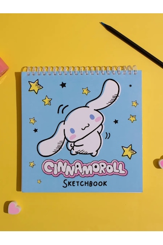 Hello Kitty Cinnamoroll Markerlarla Çizim İçin A5 Not Defteri 316742029 Açık Mavi