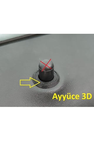 Ayyüce 3d, Volvo S40 C30 V50 Kapı Pimi Kenar Bileziği,4x,siyah