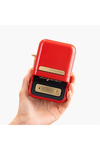Nıımbot B21s Red Termal Taşınabilir Bluetooth Etiket Yazıcısı