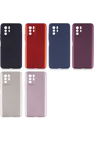 Xiaomi Poco X3 Gt Kılıf Zore Premier Silikon Kapak Rose Gold