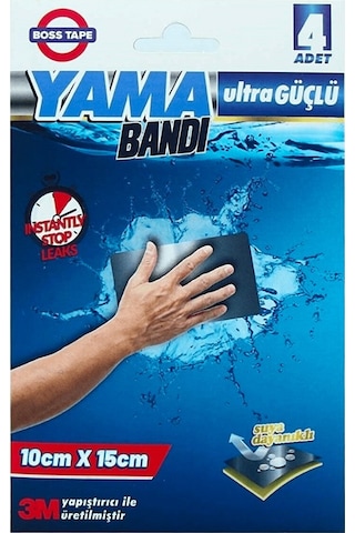 Boss Tape Güçlü Yama Onarım Bandı 3m Çamur Bant Flex Tape Su Geçi