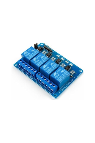 4 Yönlü Röle Optocoupler Gösterge Işıklı Output 12v