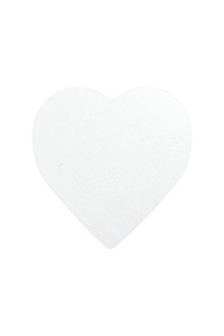 Sublimasyon Kalp Mouse Pad 3 Mm - 19,5x19 Cm