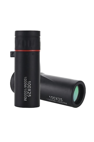Yenilzd Tek Gözlü Monoküler Dürbün 100x25 Zoomlu Yüksek Çözünürlü