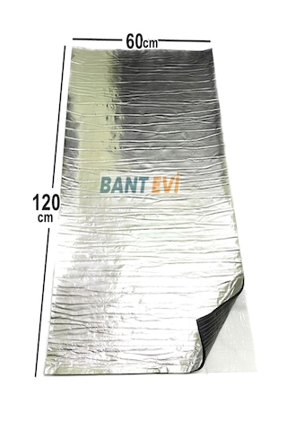 Yüksek Isıya Dayanıklı Cam Elyaf Alüminyumlu Kauçuk Isı Kalkanı