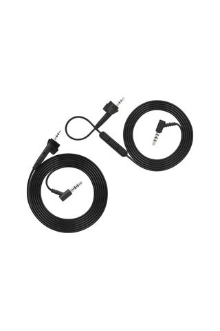 Sandwich Bose Ae2 Kulaklık Mikrofonlu Ses Kablosu, Ses Düzeyi Kontrol, Tpe, 150cm, Siyah